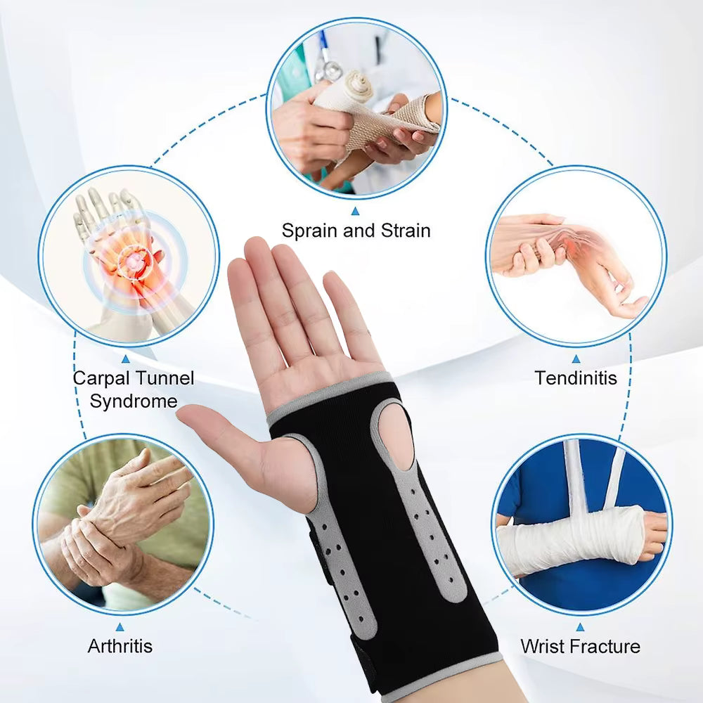 Adjustable Wrist Support Brace — Day & Night