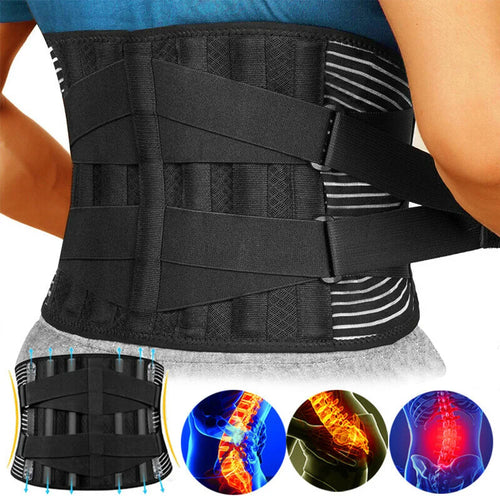 Double-Pull Lumbar Support Belt
